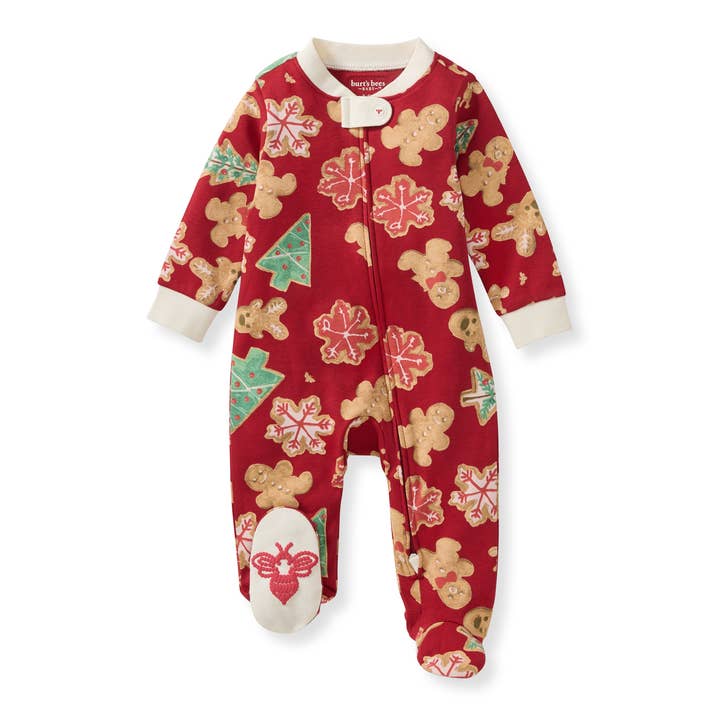 Gingerbread Bake Matching Family Pajamas
 for wholesale by Burt's Bees Baby