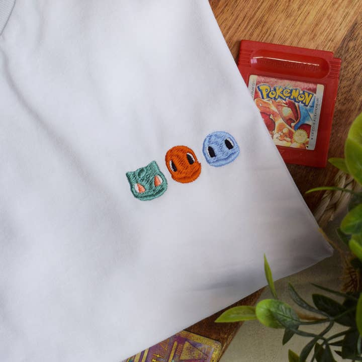 Embroidered t-shirt - Bourg Palette for wholesale by Juste un t-shirt