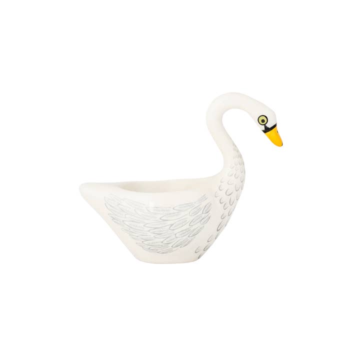Hannah Turner Ltd – Großhandel Eierbecher/-ständer – Eierbecher des weißen Schwans