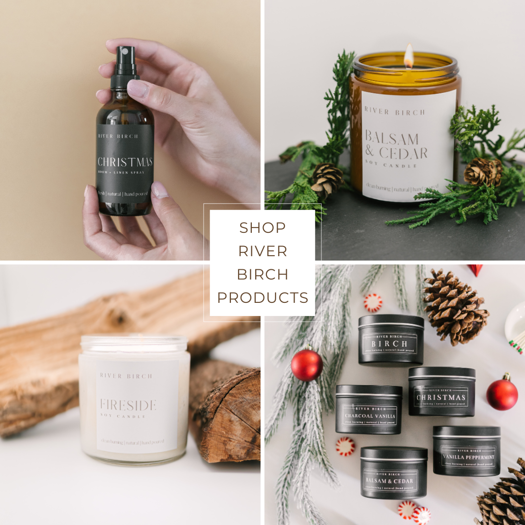 River Birch Candles – wholesale Handtvål – Jul - 16 oz bärnstensglas - handgjord - handtvätt 9