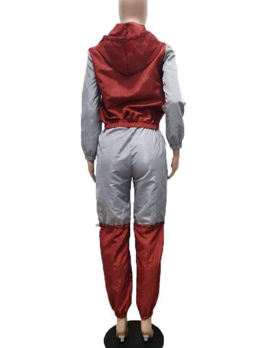 GRAY drawstring tracksuit set for wholesale on Faire1