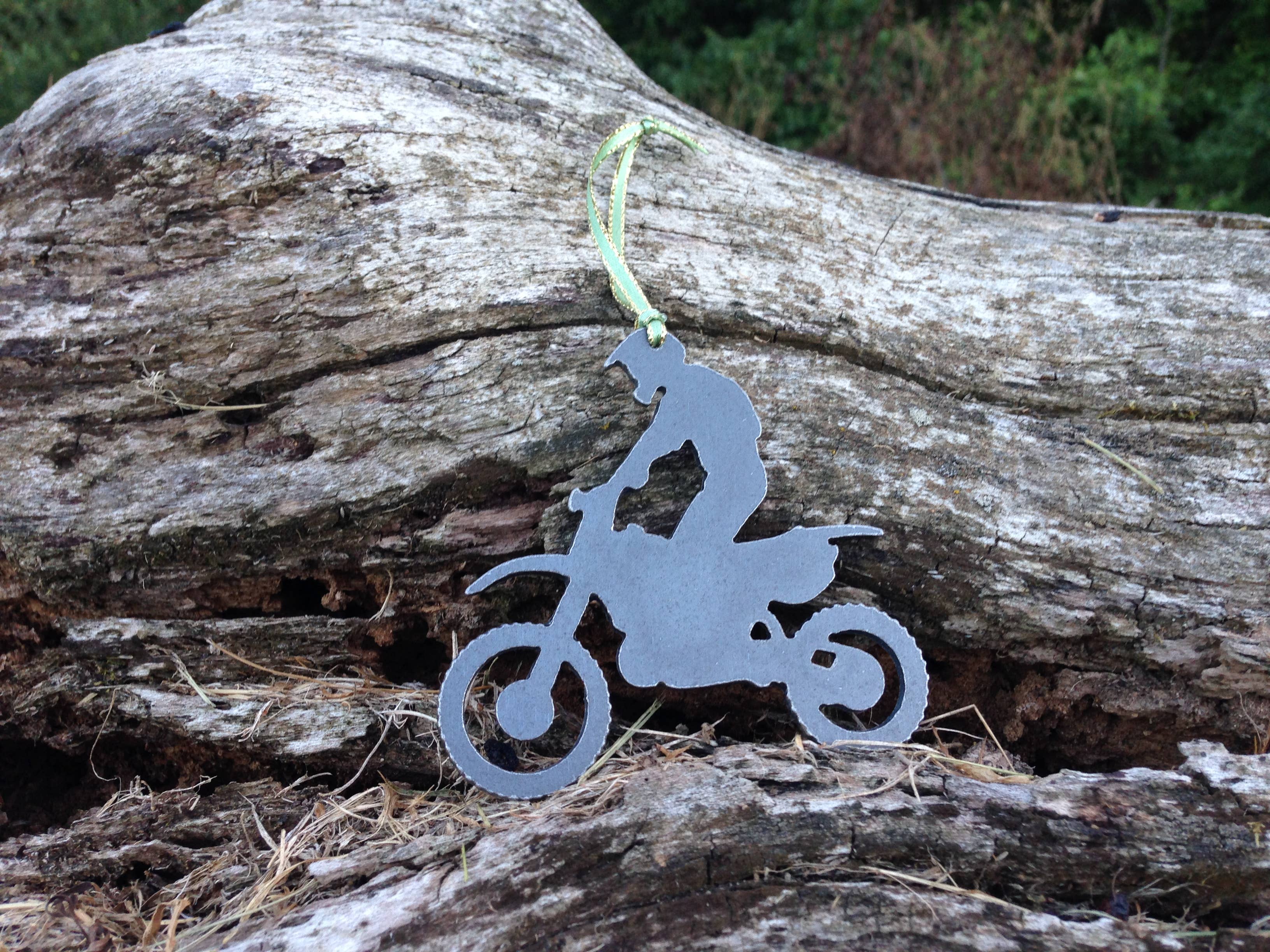 Burke Metal Work - Wholesale Ornament - Dirt Bike Boy Ornament5