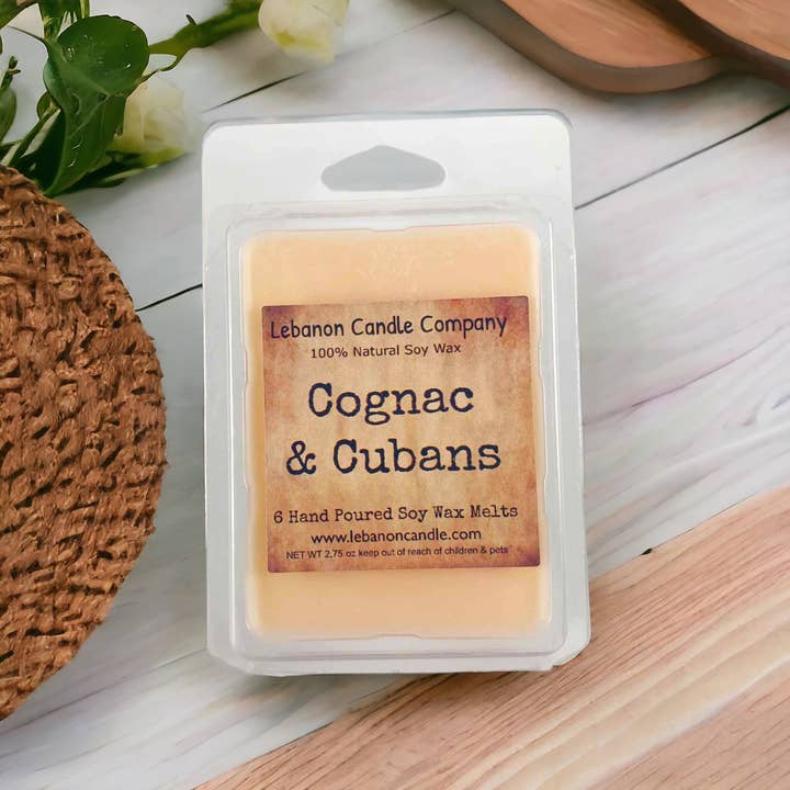 Lebanon Candle Company - Wholesale Wax Melt - Cognac & Cubans Wax Melt2