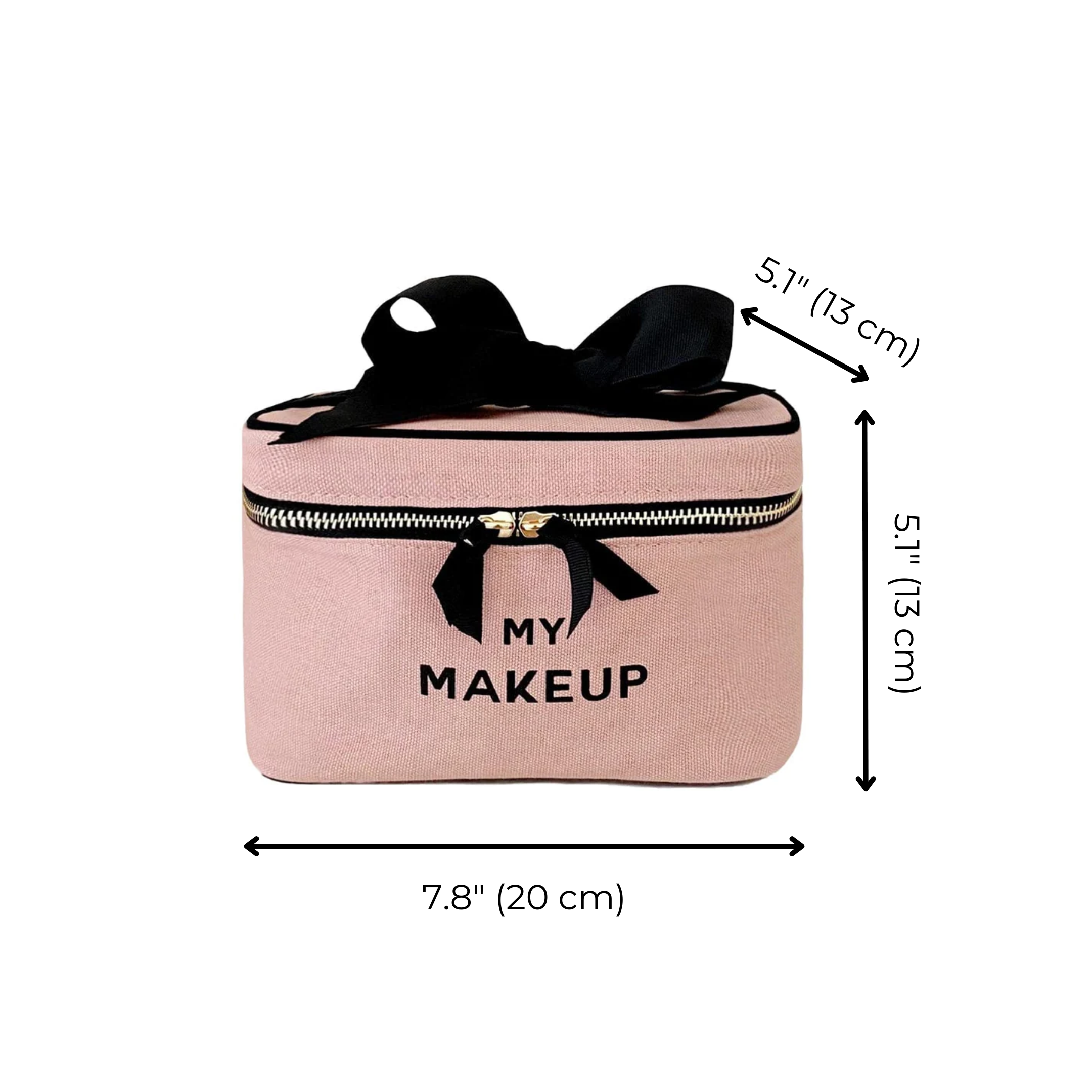 Bag-All - Wholesale Makeup/Cosmetic Bag - My Makeup Cosmetic Box, Pink/Blush3