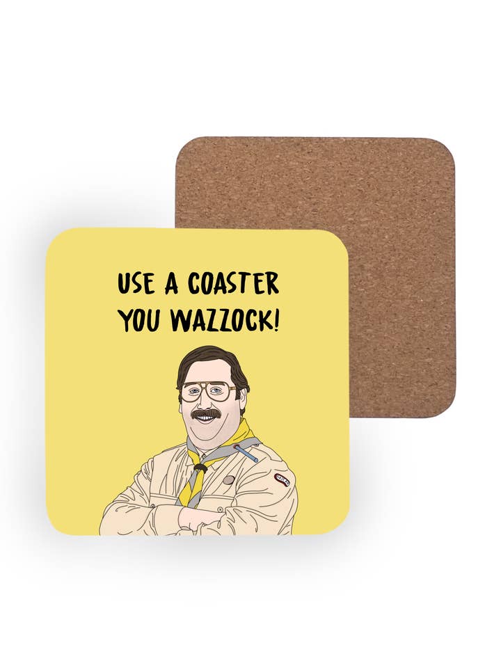 Pat Butcher from Ghosts Uk Illustrated Coaster for wholesale by Made By Maddocks