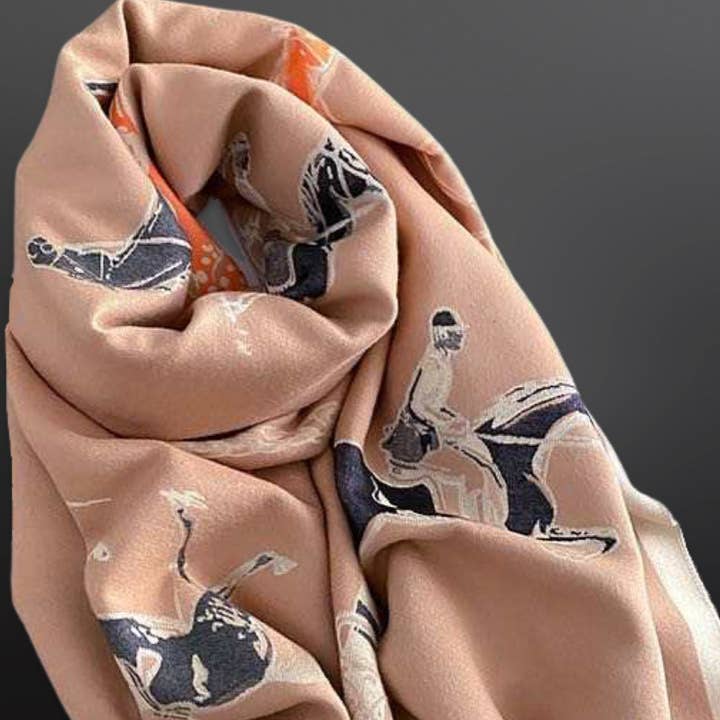 Westrian (Formerly Equipage) - Wholesale Scarf - Women's - Fox Hunter Jumper English Side Saddle Equestrian Horse Scarf