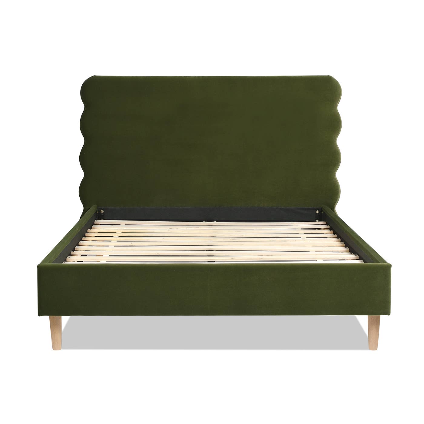 Jennifer Taylor Home - Wholesale Bed - Stockholm Modern Wavy Headboard Platform Bed10