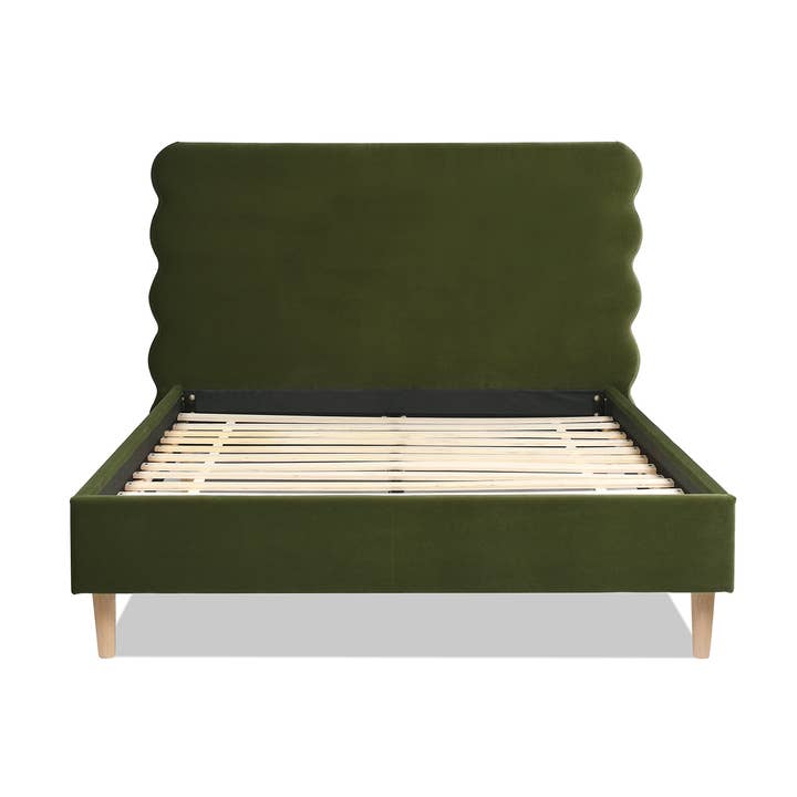 Jennifer Taylor Home - Wholesale Bed - Stockholm Modern Wavy Headboard Platform Bed10
