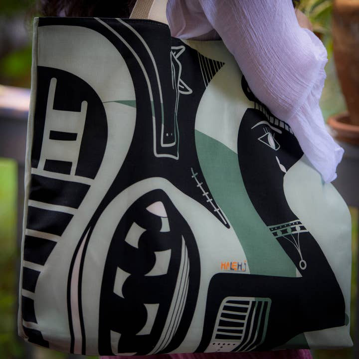 Haleh.J Collection – Engroshandel Tote bag - Dame – Lærred mulepose #6