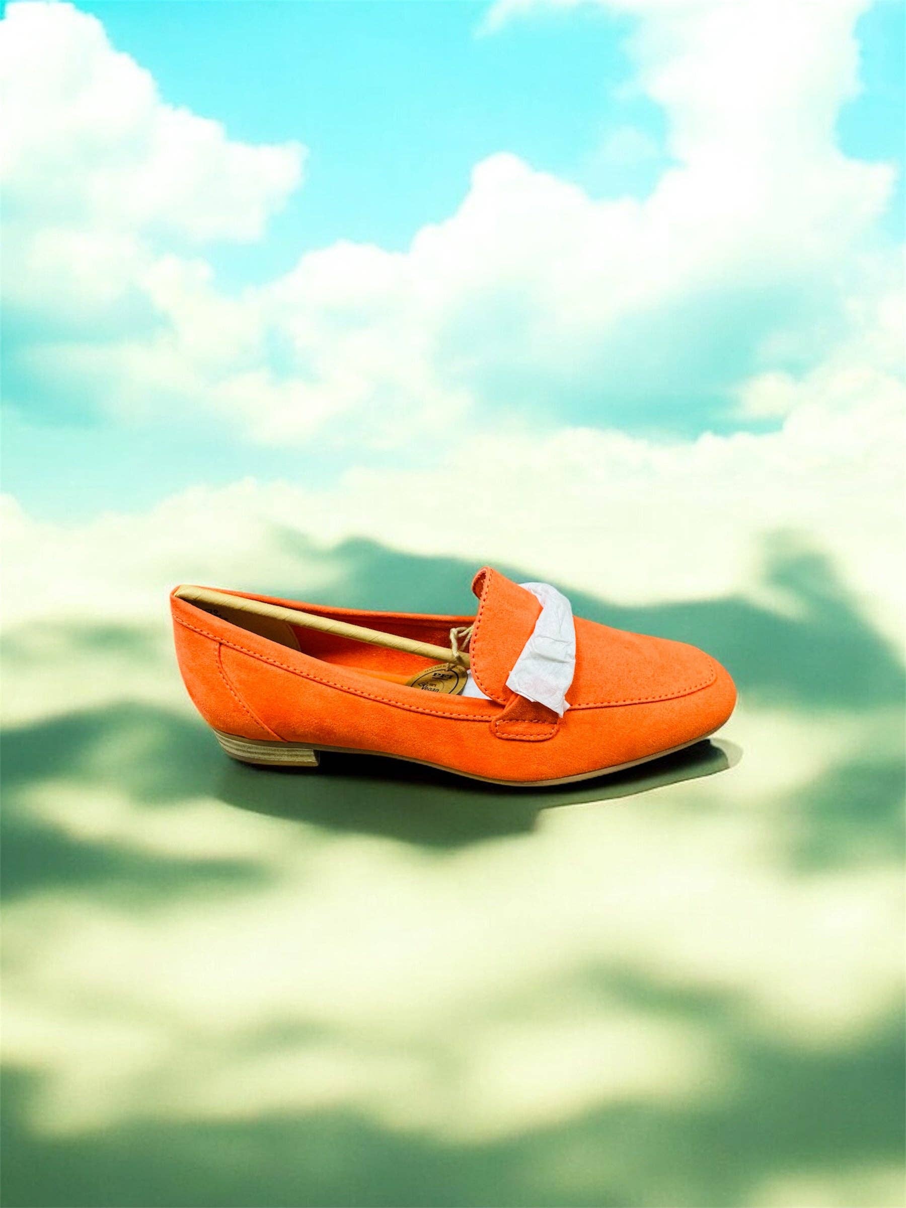 Carrot MARCO TOZZI Vegan women's elegant slip-on loafers Manufacturer number: 2-24212-42 M2421341 (Last piece) for wholesale on Faire1