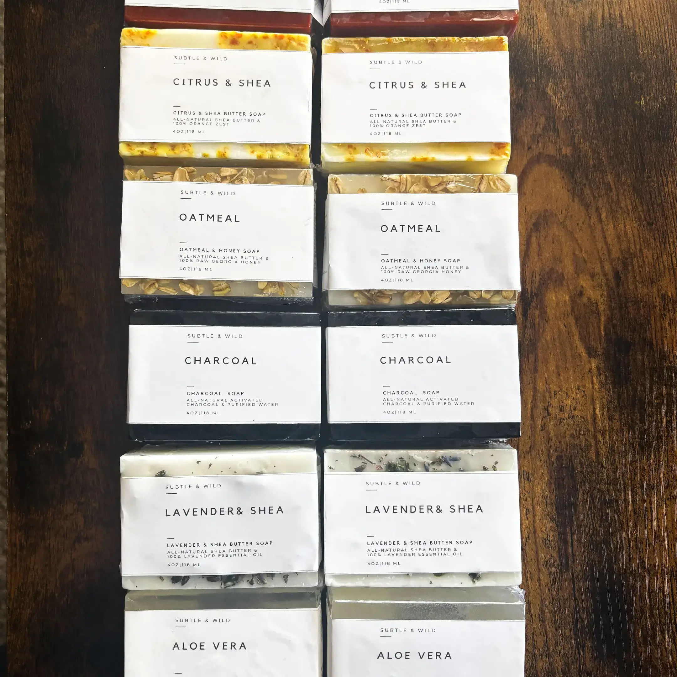 Subtle & Wild – Großhandel Feste Seife – 14 Sorten Seifen | Handgemachte Seife | White Label | Private Label1