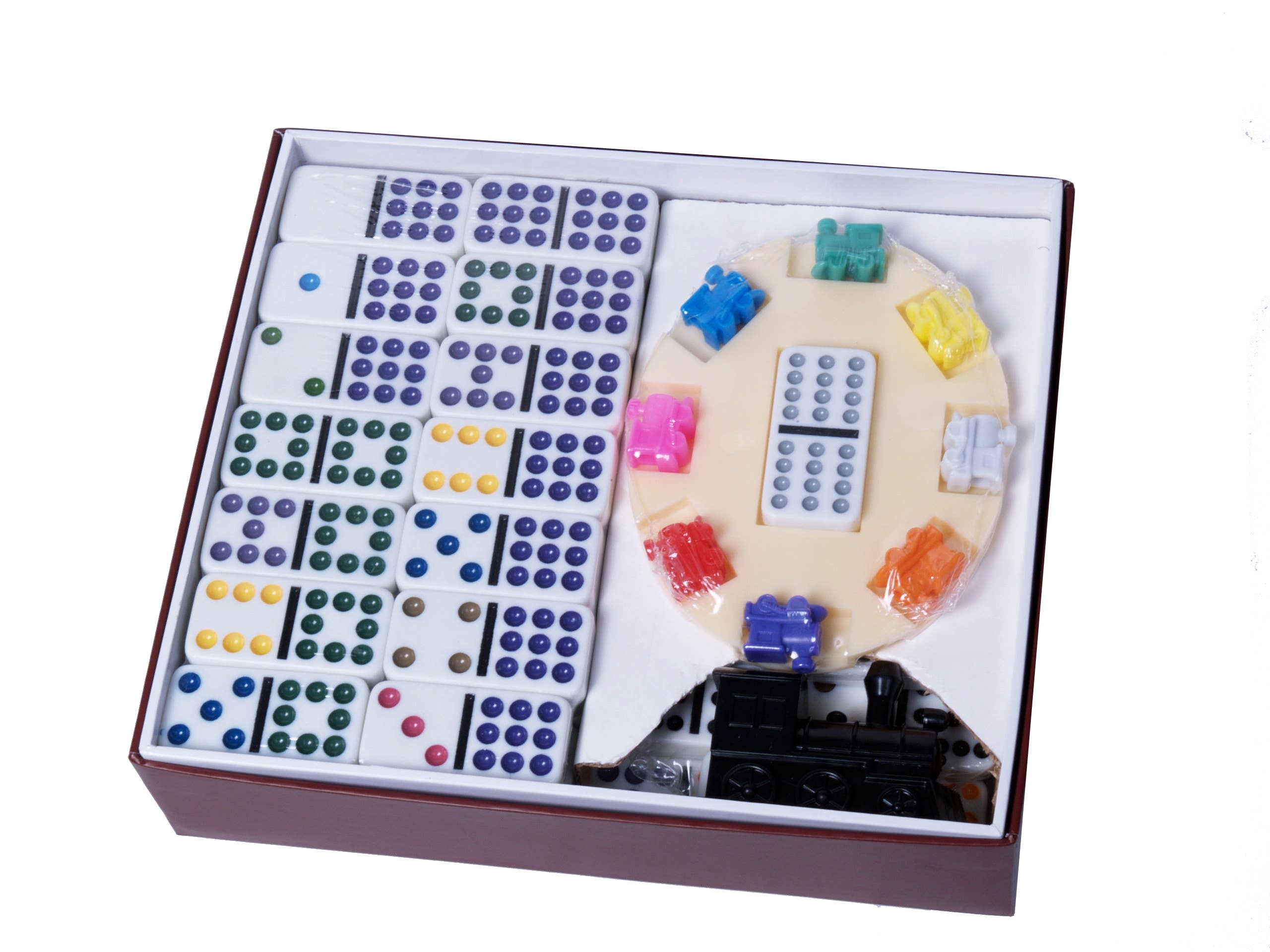 Hansen Game Gift & Toy Company - Wholesale Dominoes - Mexican Train Dominoes1