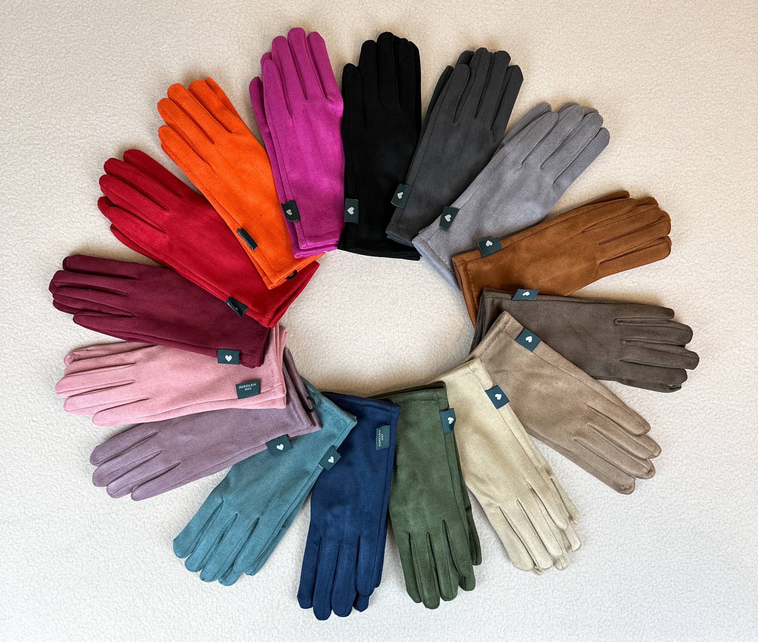 Herzilein-Wien GmbH - Wholesale Gloves - Women's - Handschuhe Velours6