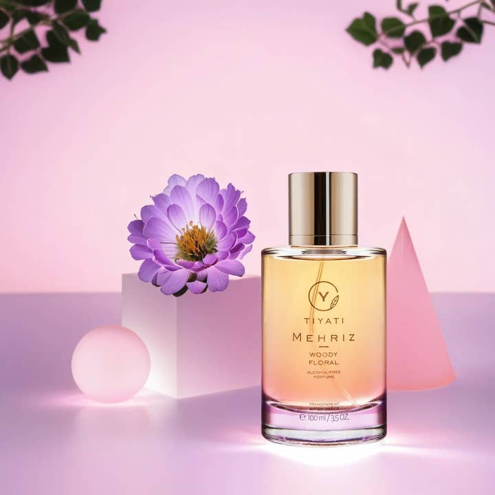 TIYATI - Vente Parfum/Eau de toilette - Parfum floral boisé à base d'eau 100 ml