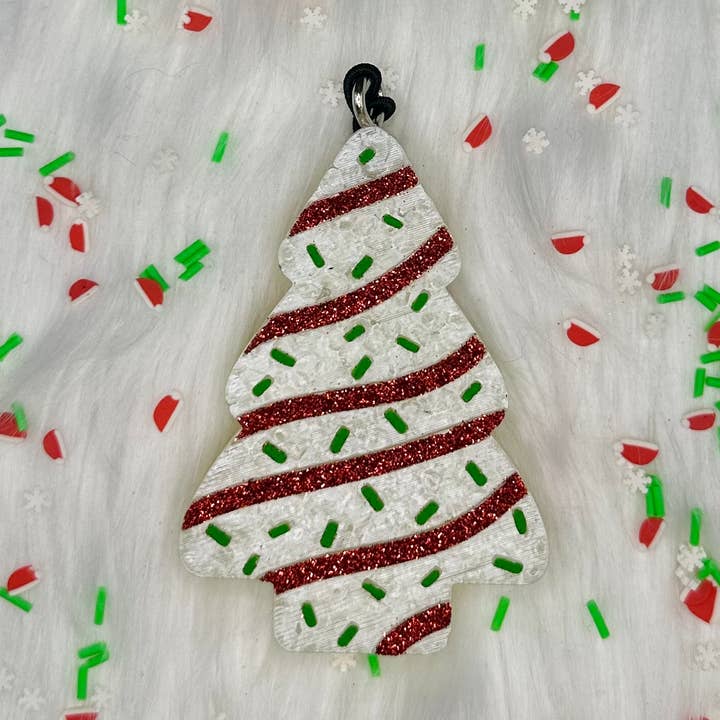 Great Smoky Meltin’s, LLC - Wholesale Car Freshener - Unisex - Christmas Tree Cake Car Freshie0
