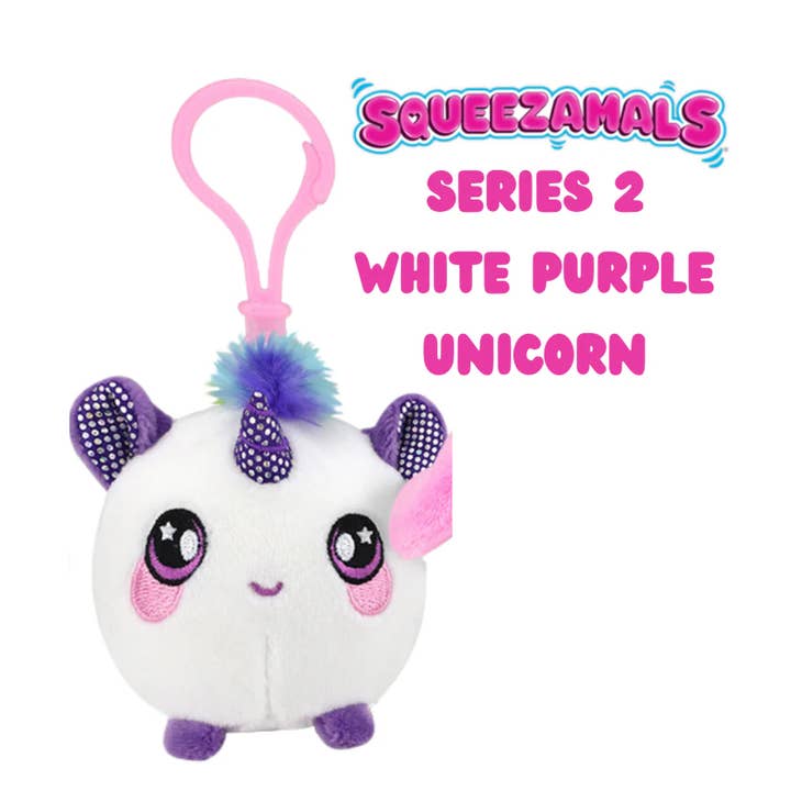 Beverly Hills Teddy Bear Company - Wholesale Stuffed/Plush Toy - Kids & Baby - 1 Pack Assortment Squeezamals Clip Ons - Series 2 Plush Toy2