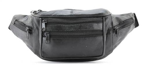 Leather Impressions Inc - Wholesale Belt Bag - Women's - Multi-Pocket Fanny Pack Style 5143