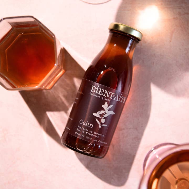 Calm - Verbena Leaves & Raspberry Juice - 25cl for wholesale by Bienfaits Infusions