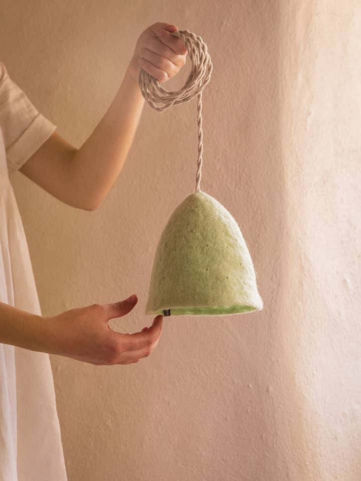 Igloo Felt Lampshade for wholesale by MUSKHANE