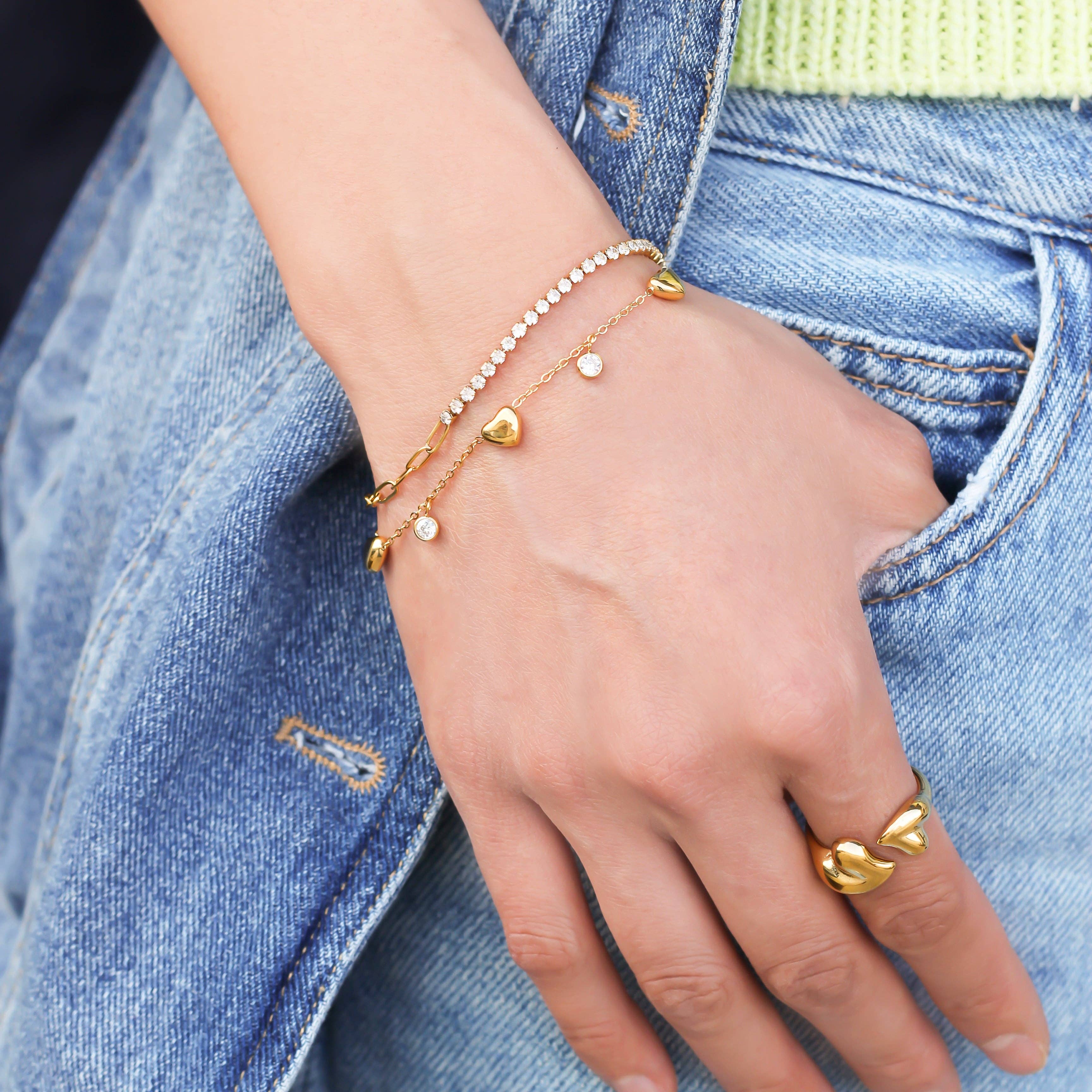 OMG Blings - Wholesale Charm/Dangle Bracelet - S8B003 - Water Resistant Bracelet1