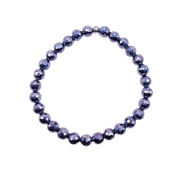 Positivity & Healing - Terahertz 6mm Beaded Bracelet for wholesale by Featherly