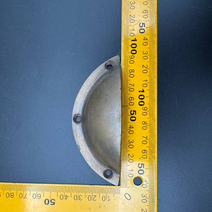 Bronze Betty - Wholesale Knob/pull - Convex Arc Brass Cup Pull, 9cm6