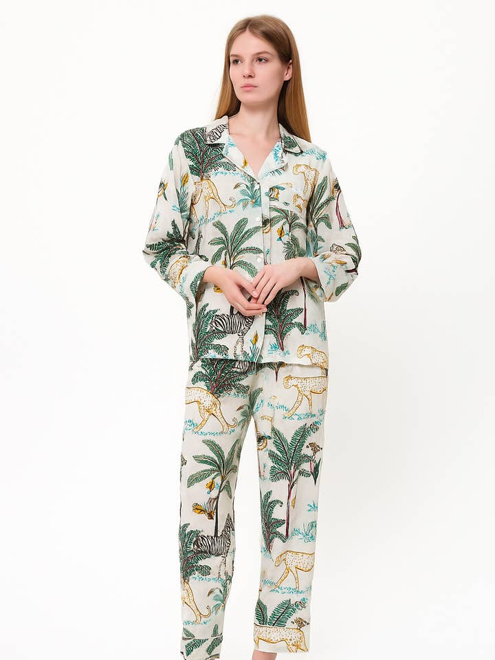 Pareldonkere Jungle Set voor wholesale door Purple Mohar