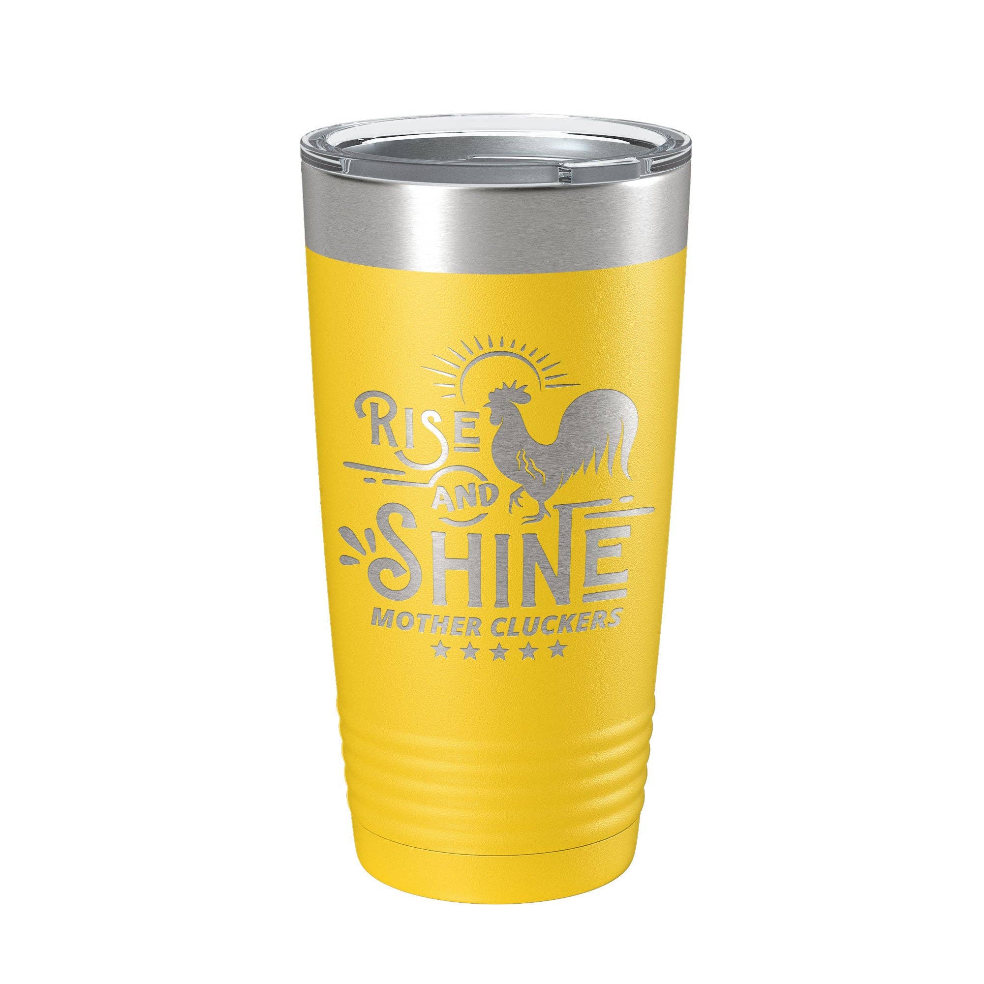 CarveBright - Wholesale Insulated Mug/Tumbler - Rise And Shine Mother Cluckers Tumbler Funny Travel Mug Gift Insulated Laser Engraved Coffee Cup 20 oz9