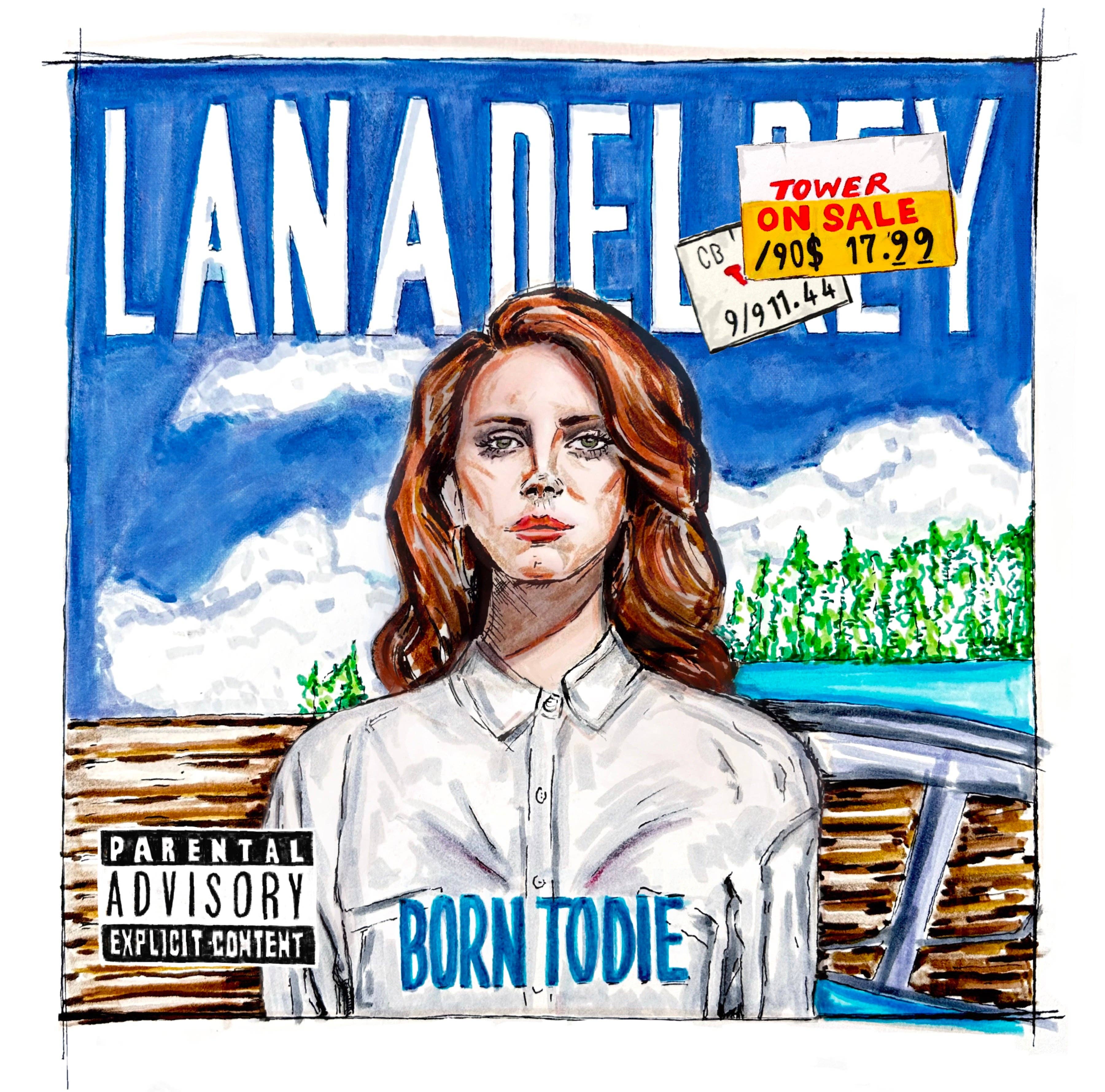 Paper 8 - Wholesale Tank Top - Women's - Lana del Rey TANK0