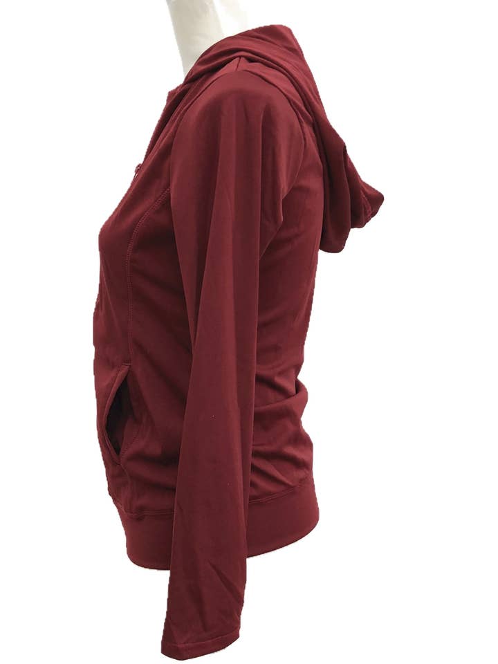 SSImport - Wholesale Athletic Jacket - Women's - A358 SPORTS HOODIE JACKET MIXED SIZES 12PCS/SET40