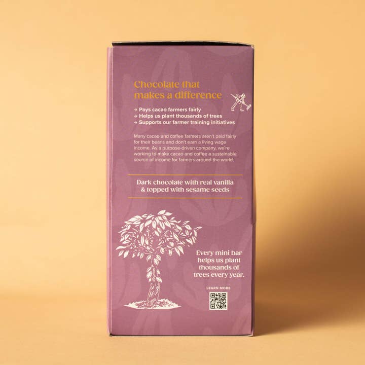 Moka Origins – wholesale Chocolate box – Vanilla Sesame Mini Chocolates Box3