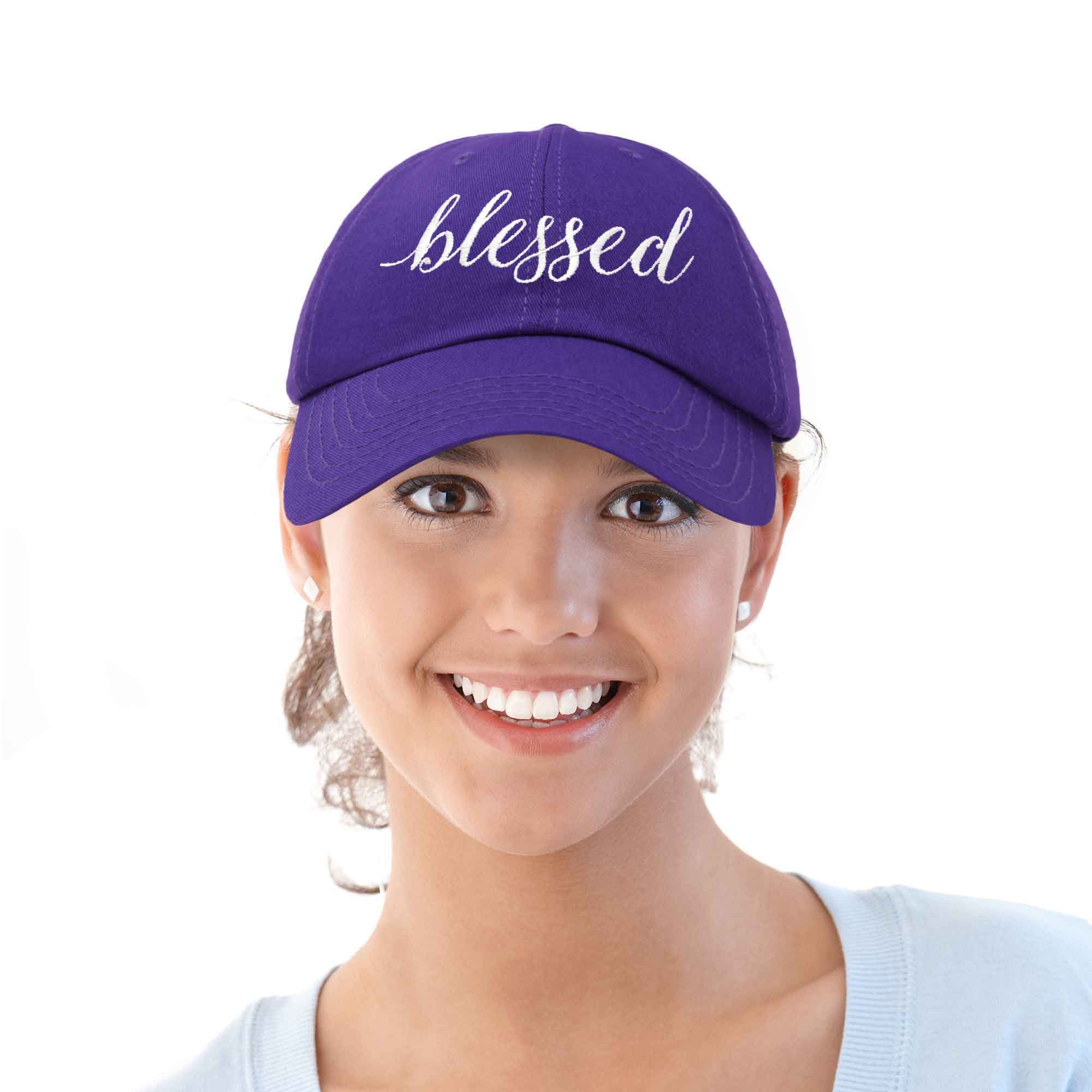 Dalix - Wholesale Baseball Cap - Women's - DALIX Blessed Women's Baseball Cap Soft Cotton Dad Hat80