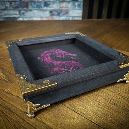 Fandomonium – wholesale Dice – Dragon's Hoard Dice Rolling Tray1