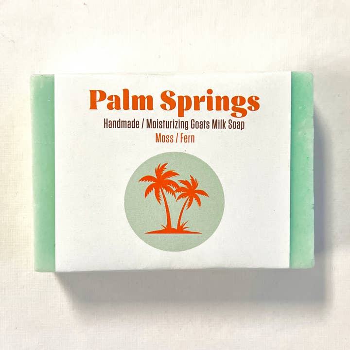 Palm Springs - Mos & Varen Lichaamszeep voor wholesale door Bear Soap Company