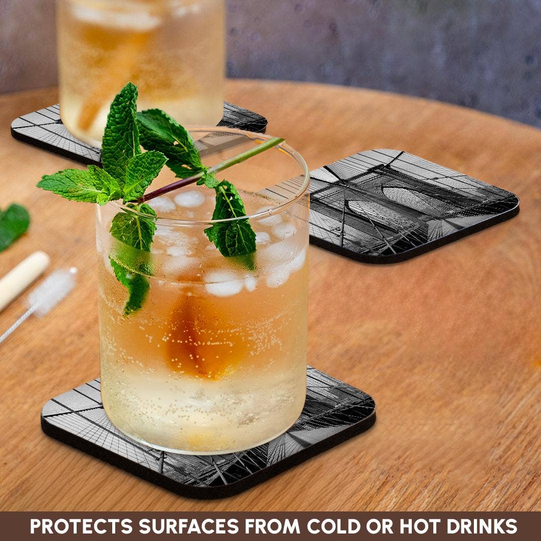 3dRose - Wholesale Coasters - 3dRose, Brooklyn Bridge, 1948, New York , Coaster9