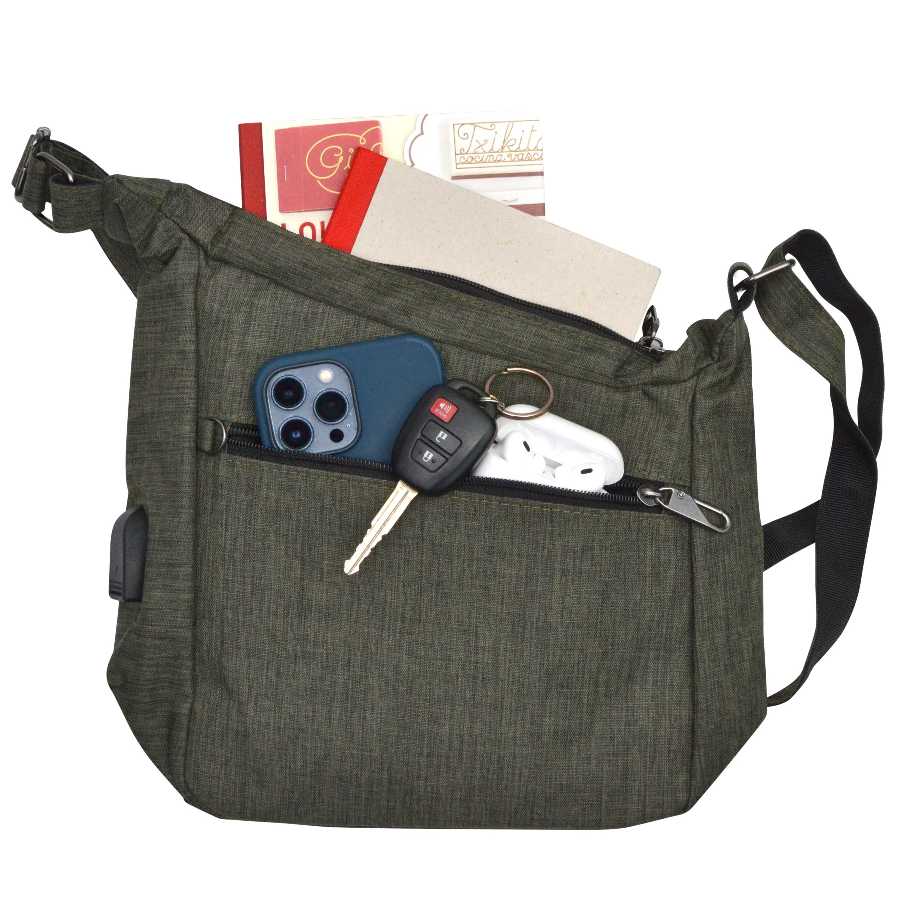 Nupouch / Nufoot - Wholesale Crossbody Bag - Women's - Nupouch Anti Theft Crossbody Bag Pastel9