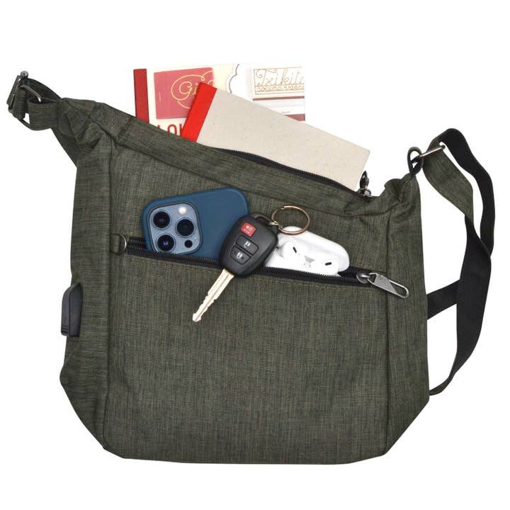 Nupouch / Nufoot - Wholesale Crossbody Bag - Women's - Nupouch Anti Theft Crossbody Bag Pastel9