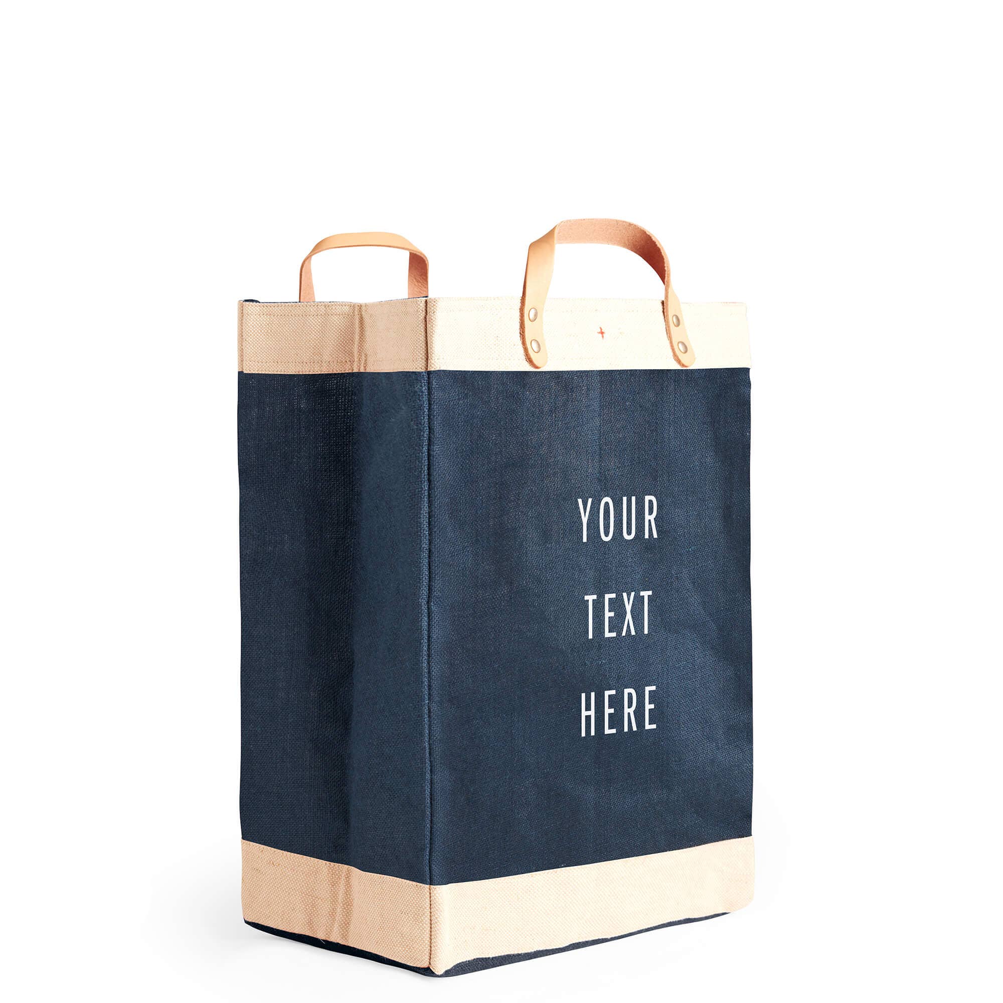 Apolis - Wholesale Tote Bag - Unisex - Customize Market Bag in Navy (003NV)4