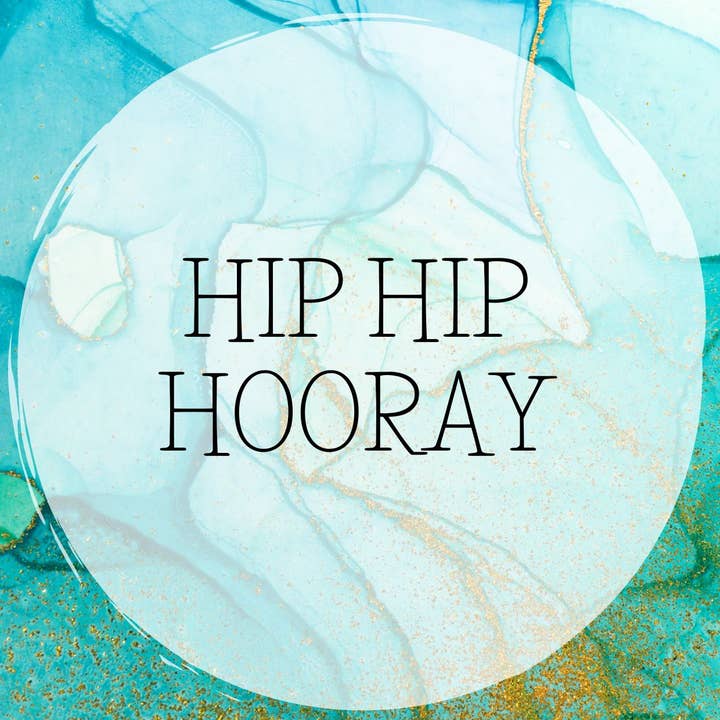 Fripperies - Wholesale Postcard - Hip hip hooay | Map | Tripperies