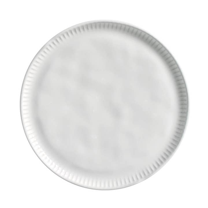 Linhas Bio New White Dessert Plate, 8.46" for wholesale by Porto Brasil