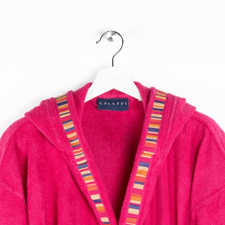 Caleffi Yupi junior Accappatoio con Cappuccio per la vendita all'ingrosso da parte di caleffi spa