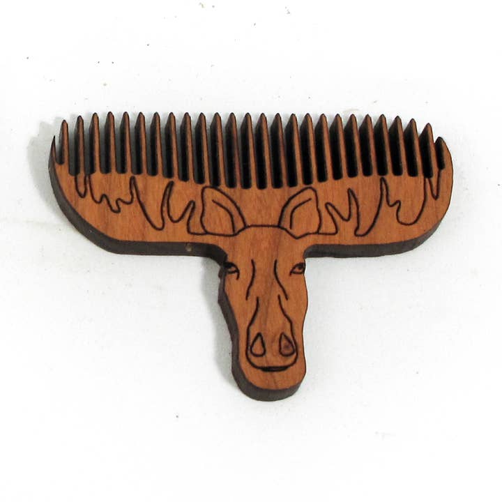 Mustache Combs - Moose-stache for wholesale by Made and Assembled