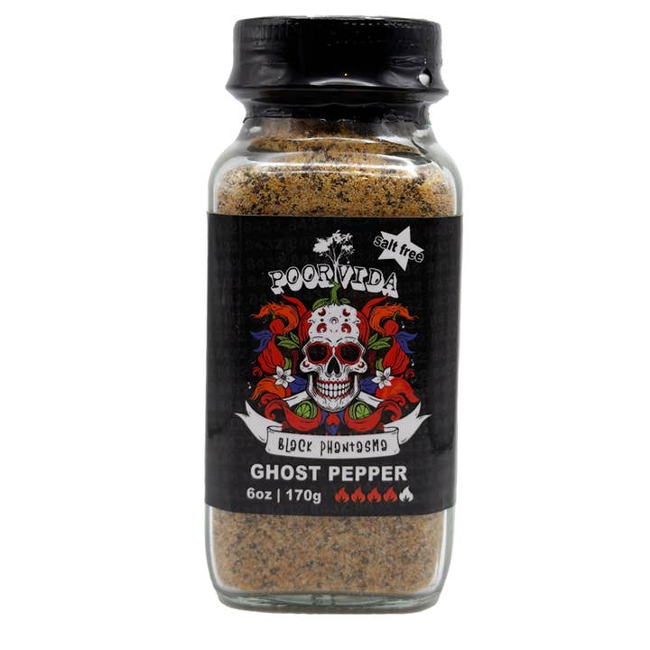 8432 Black Phantasma for wholesale by Poor Vida Hot Sauce
