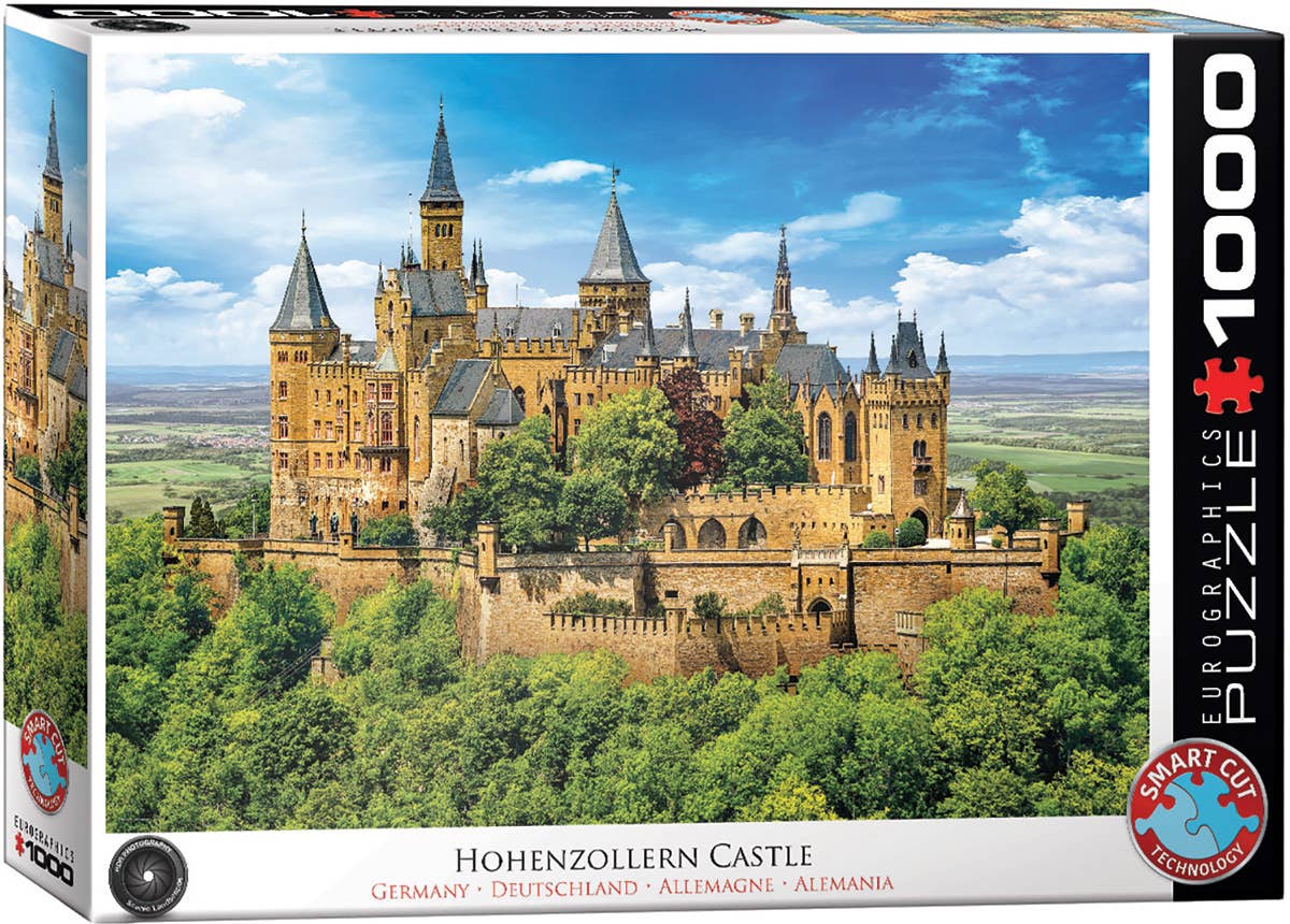 Eurographics Puzzles Europe - Wholesale Puzzle - Adult - Hohenzollern Castle, Germany0