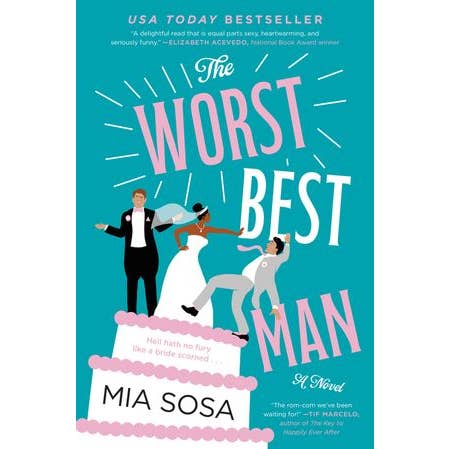 HarperCollins - Wholesale Romance Novel - Worst Best Man, The : Mia Sosa