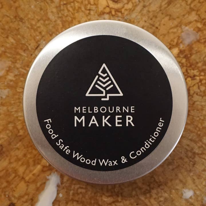 Cutting Board Block Wax & Conditioner - Natural BP Beeswax for wholesale by Melbourne Maker
