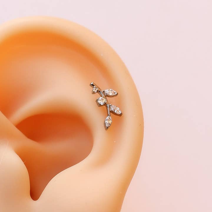 Rose and Clay - Wholesale Stud/post earrings - Eden Flat Back Stud4