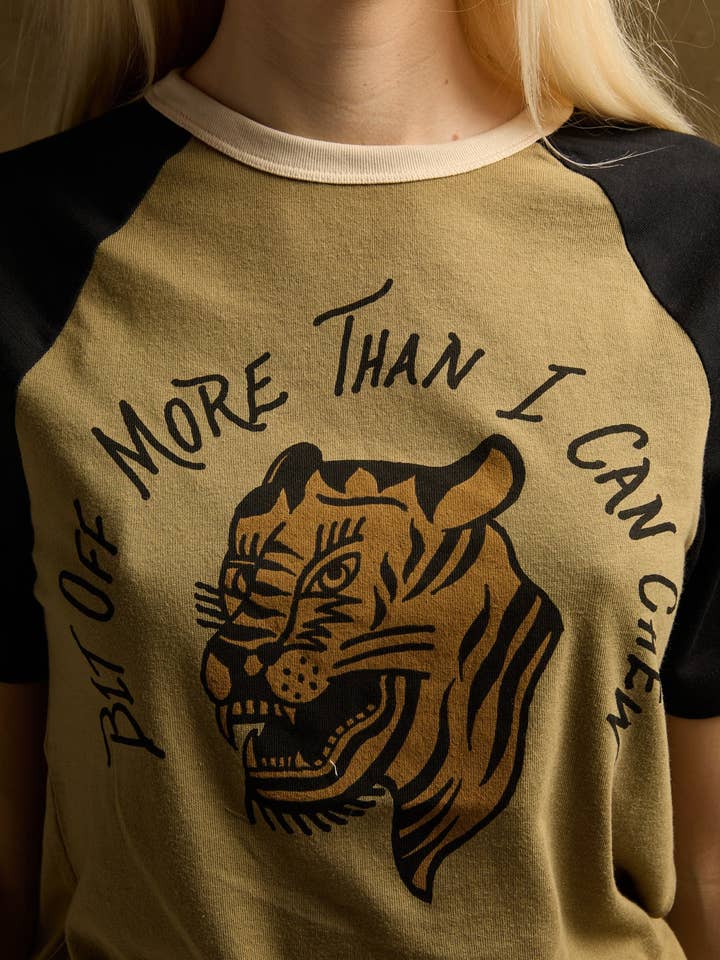 Bit Off More Than I Can Chew Tee for wholesale by Pyknic