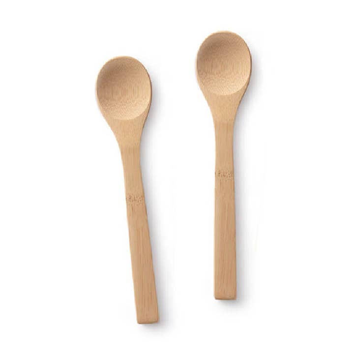 Reusable Bamboo Spoons, Set of 2 for wholesale by bambu®
