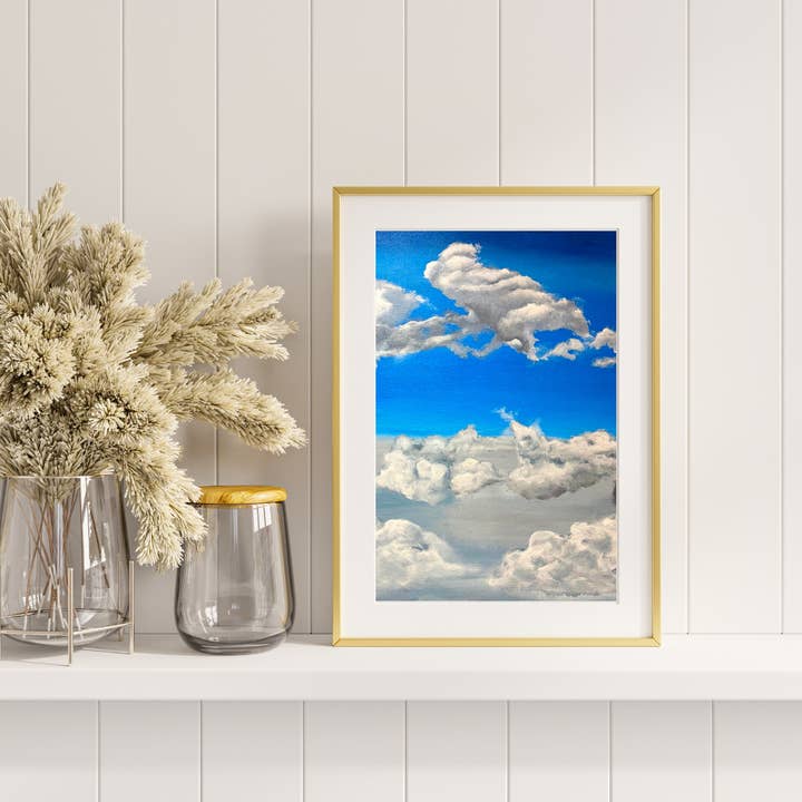 Contentment Print for wholesale by Julianne Woehrle Designs